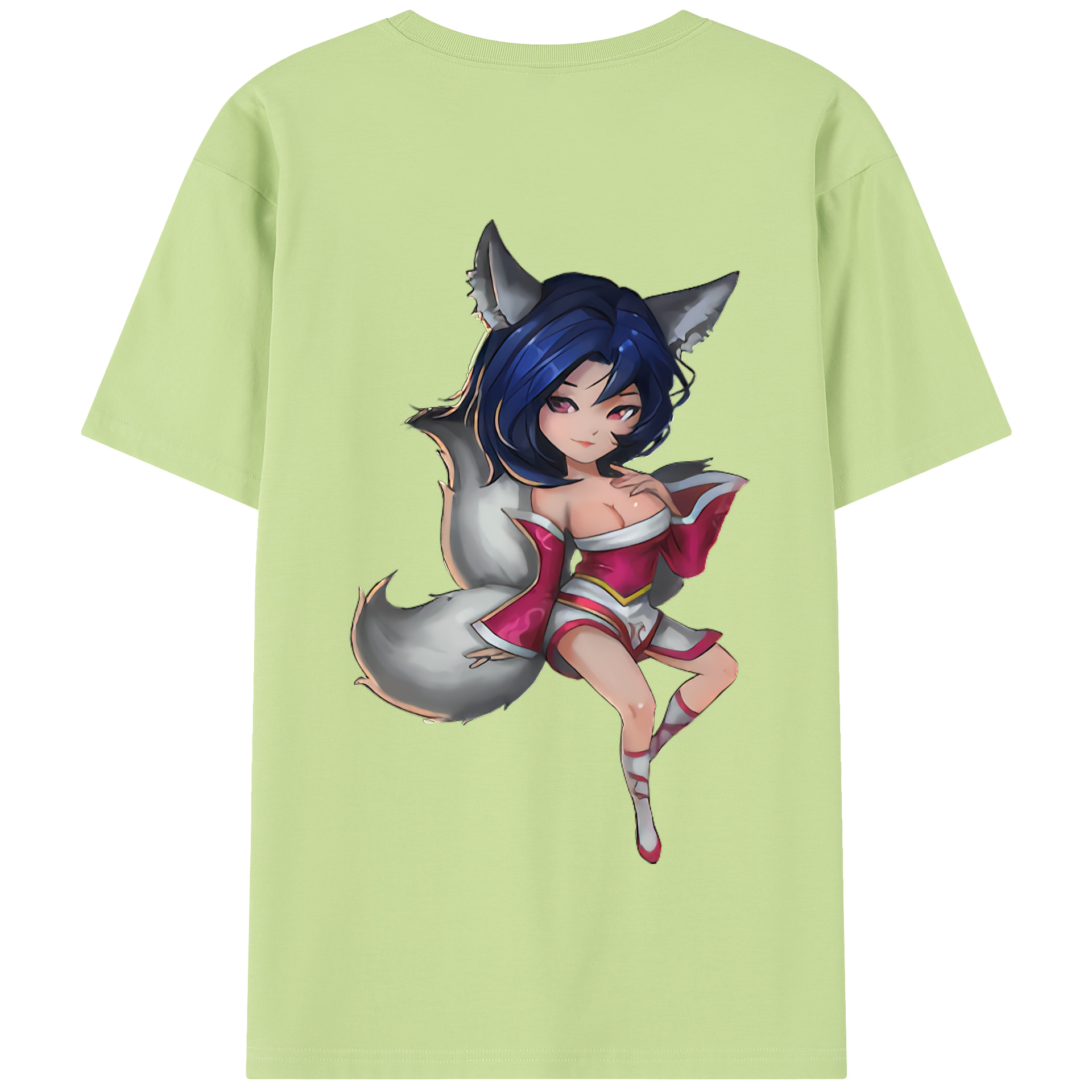 リーグ・オブ・レジェンド League of Legends LOL 綿100％半袖Tシャツ（背面プリント）